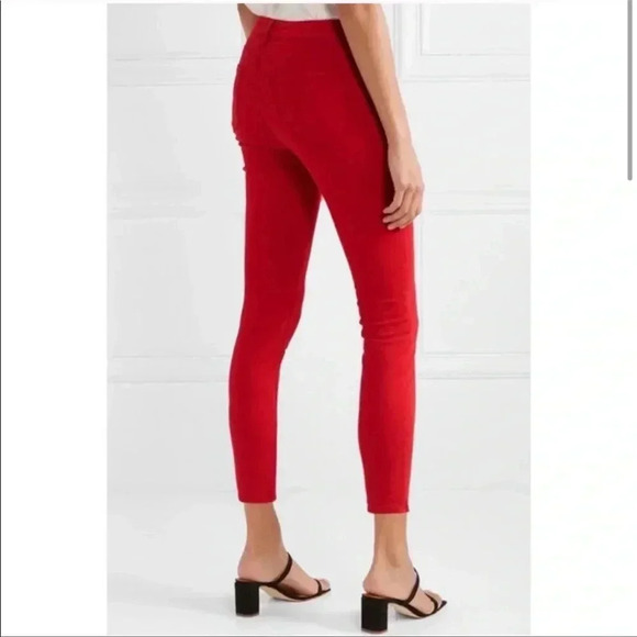 L'AGENCE Margot High Rise Skinny pants wine‎ 25 - Picture 2 of 10